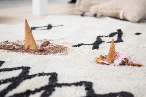 Tapis Lavable Atlas Natural - Black – Image 5