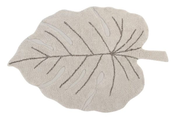 Tapis Lavable Monstera Natural – Image 6