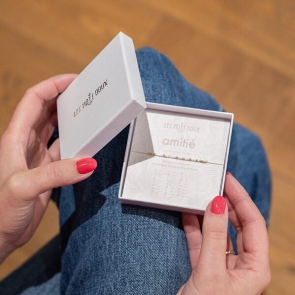 Bracelet LES MOTS DOUX amitié – Image 2