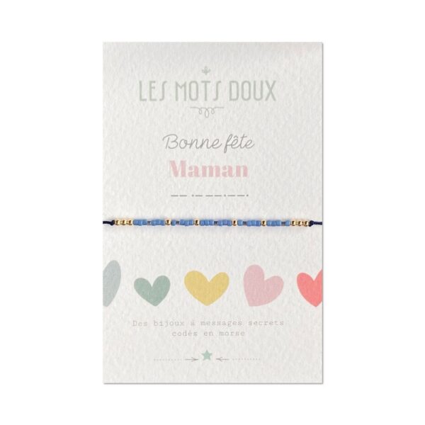 Bracelet LES MOTS DOUX bonne fête maman – Image 2