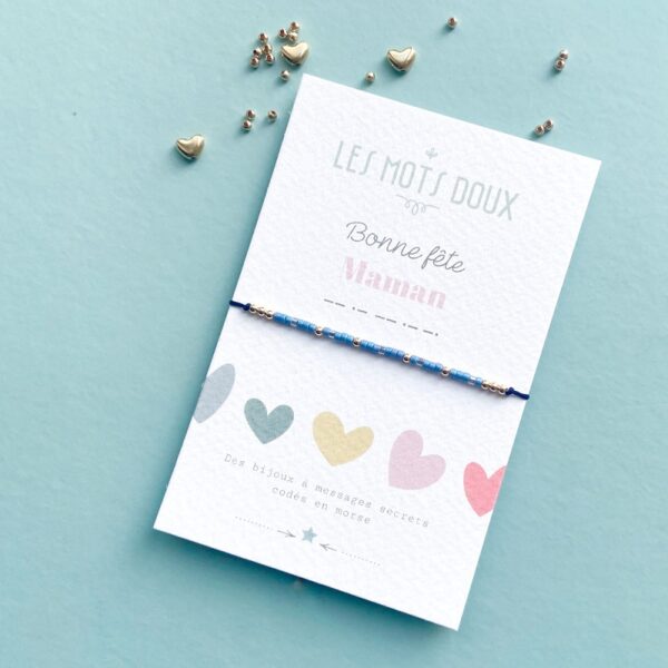Bracelet LES MOTS DOUX bonne fête maman