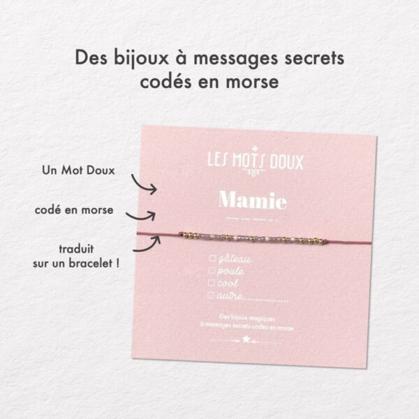 Bracelet LES MOTS DOUX mamie – Image 3