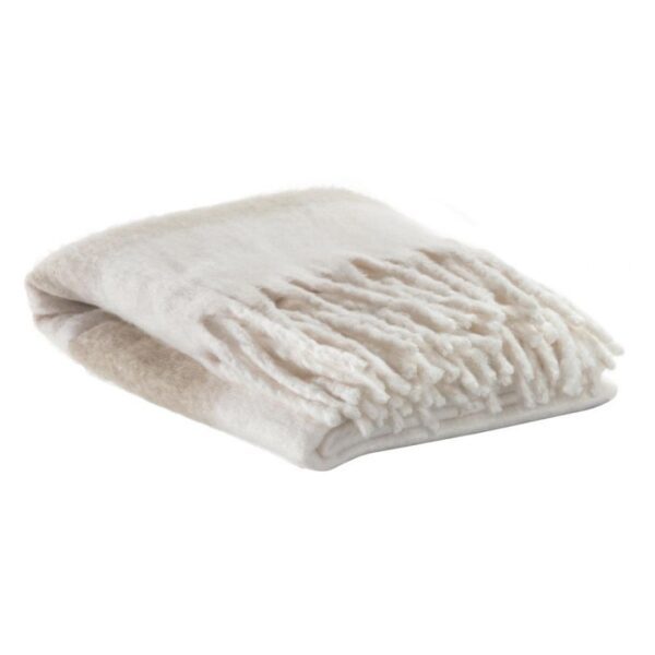 Plaid ISABEL NATUREL LIGNES