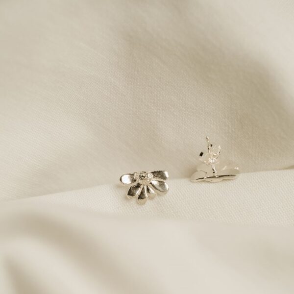 Boucles d'oreilles Violette (argent 925)