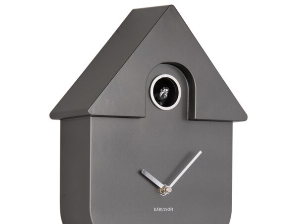 Horloge Coucou METALLIC DARK GREY – Image 5
