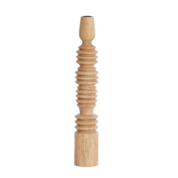 Bougeoir AFFIFE bois naturel L