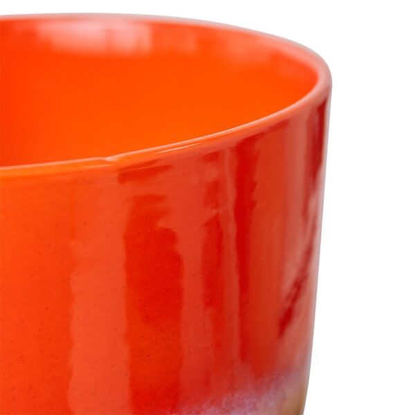 Retro flower pot CHERRY RED – Image 5