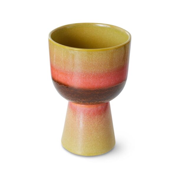 Retro flower pot LIME – Image 2