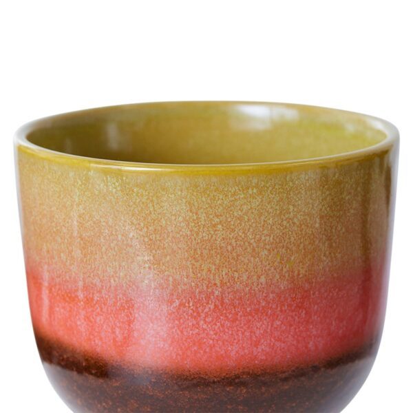 Retro flower pot LIME – Image 3