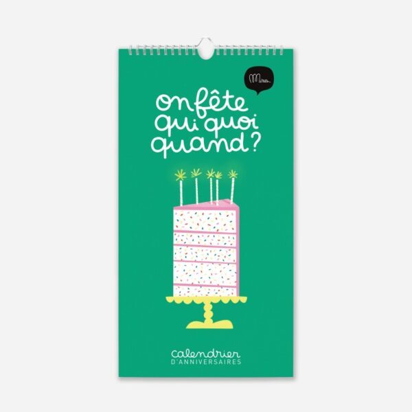Calendrier d'anniversaire LOLO