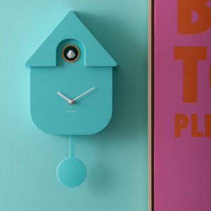 Horloge Coucou TURQUOISE