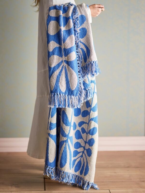 Plaid NEVINE BLUE – Image 2