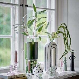 MAE vase bleu