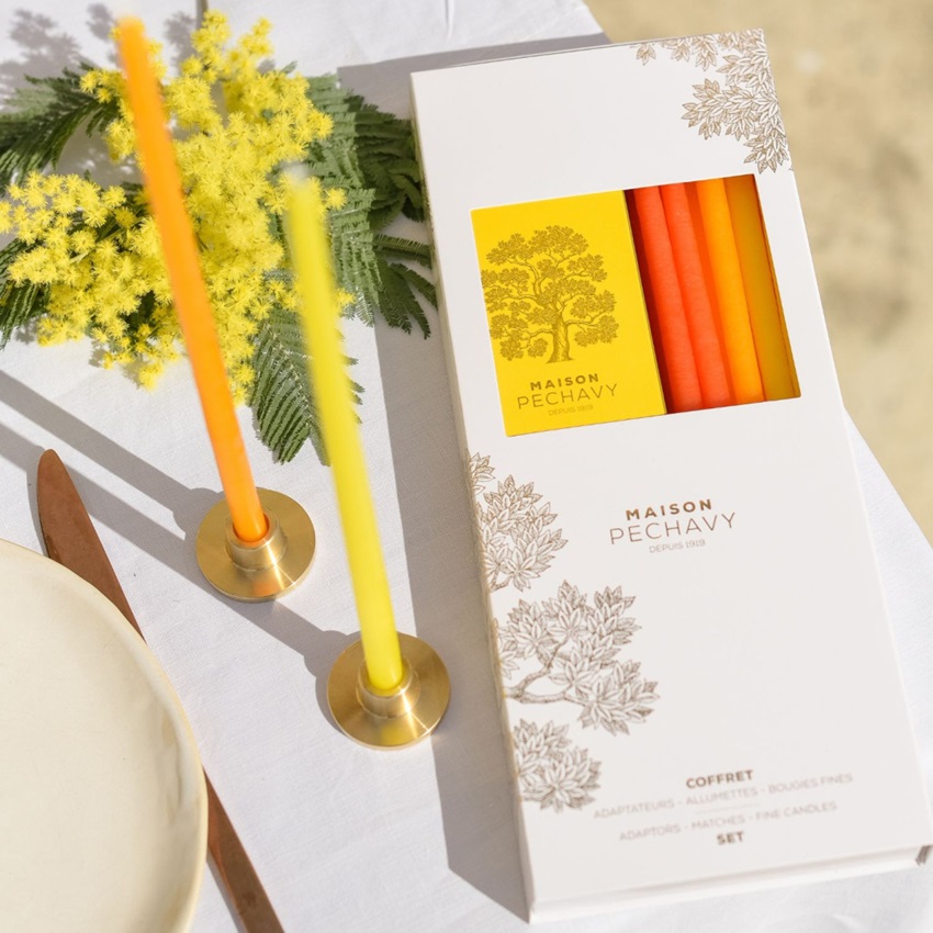 Coffret cierges, allumettes & adaptateurs PEP'S