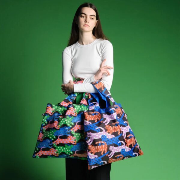 Sac réutilisable LOQI - GLITTER POWER CATS – Image 2
