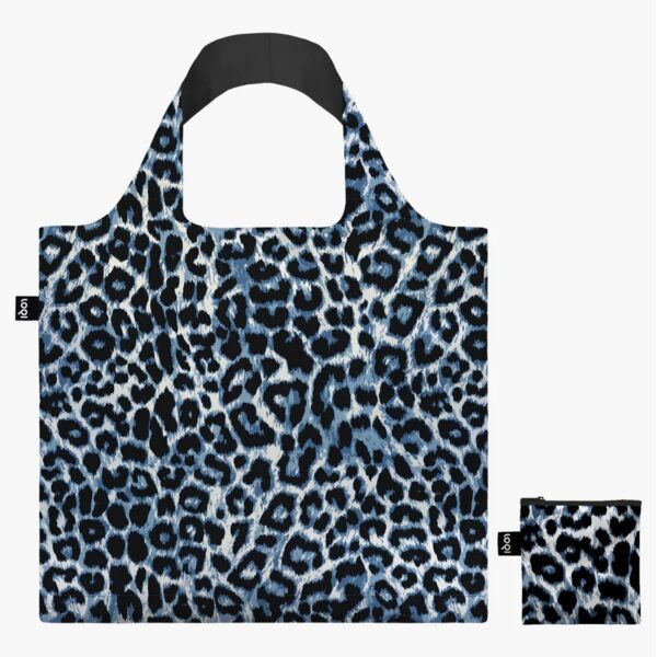 Sac réutilisable LOQI - LEOPARD TWILIGHT