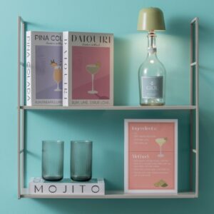 Bottle Lamp TEA GREEN