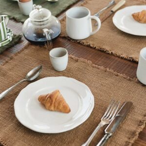 SET DE TABLE HANDLOOM OCHRE (LOT DE 2)