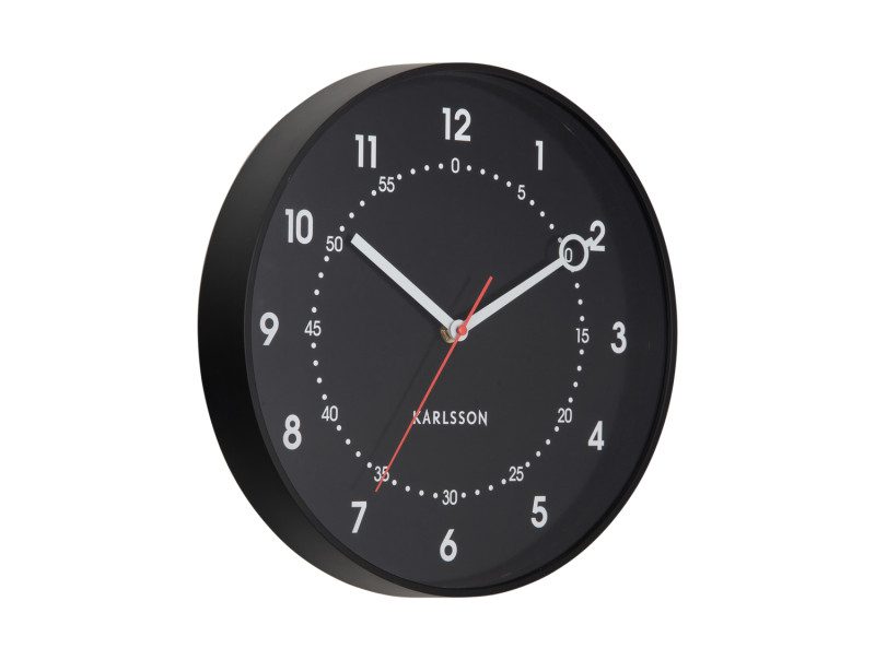 Horloge FRESCO BLACK