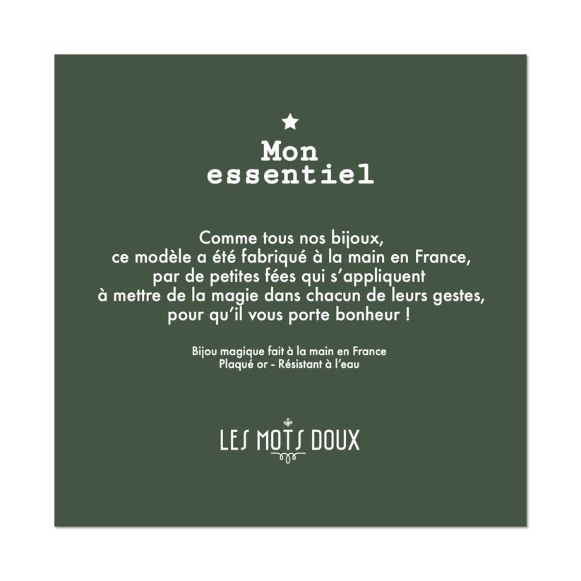 Bracelet LES MOTS DOUX - mon essentiel silver – Image 4