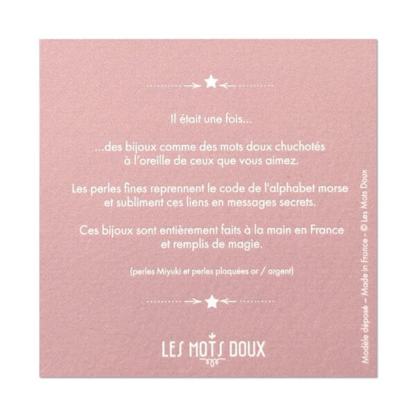 Bracelet LES MOTS DOUX sérénité – Image 4