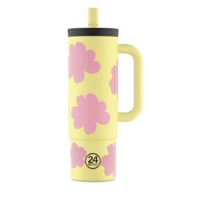 Straw cup - DAYDREAMING YELLOW