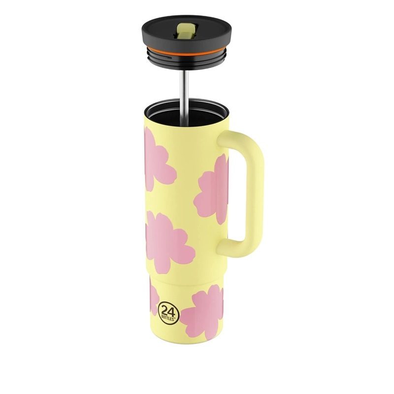 Straw cup - DAYDREAMING YELLOW – Image 3