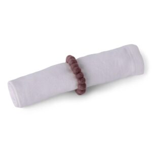 Set de 2 ronds de serviettes PLUM