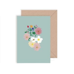 Carte double FLORAL DANCE