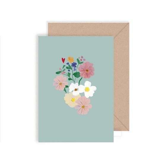 Carte double FLORAL DANCE