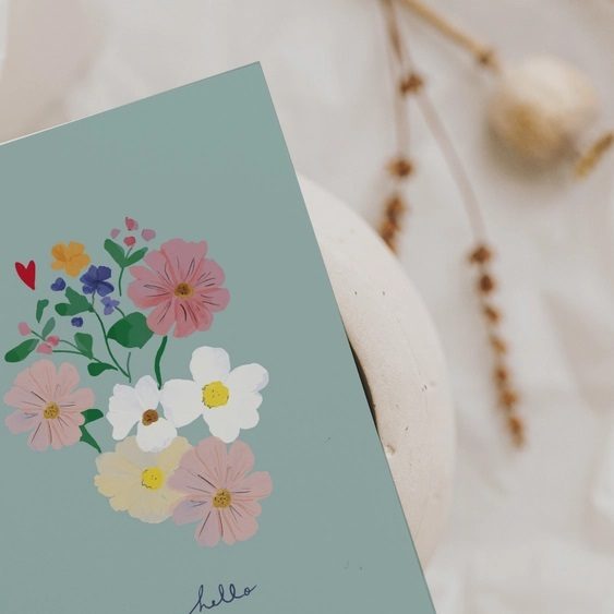 Carte double FLORAL DANCE – Image 4