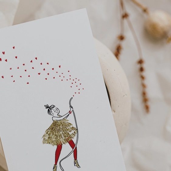 Carte double HEART BURST – Image 2