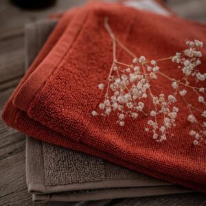 Essuie mains CURL TERRACOTTA