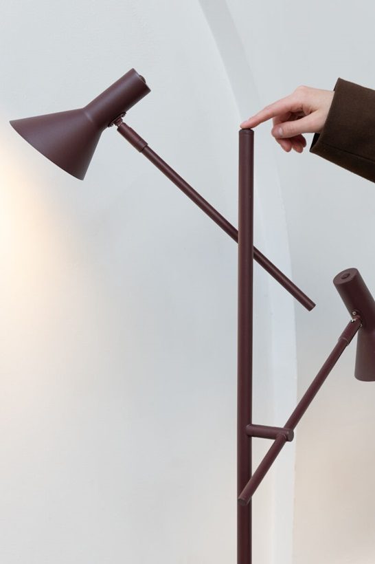 Lampe IZMIR BURGUNDY – Image 8