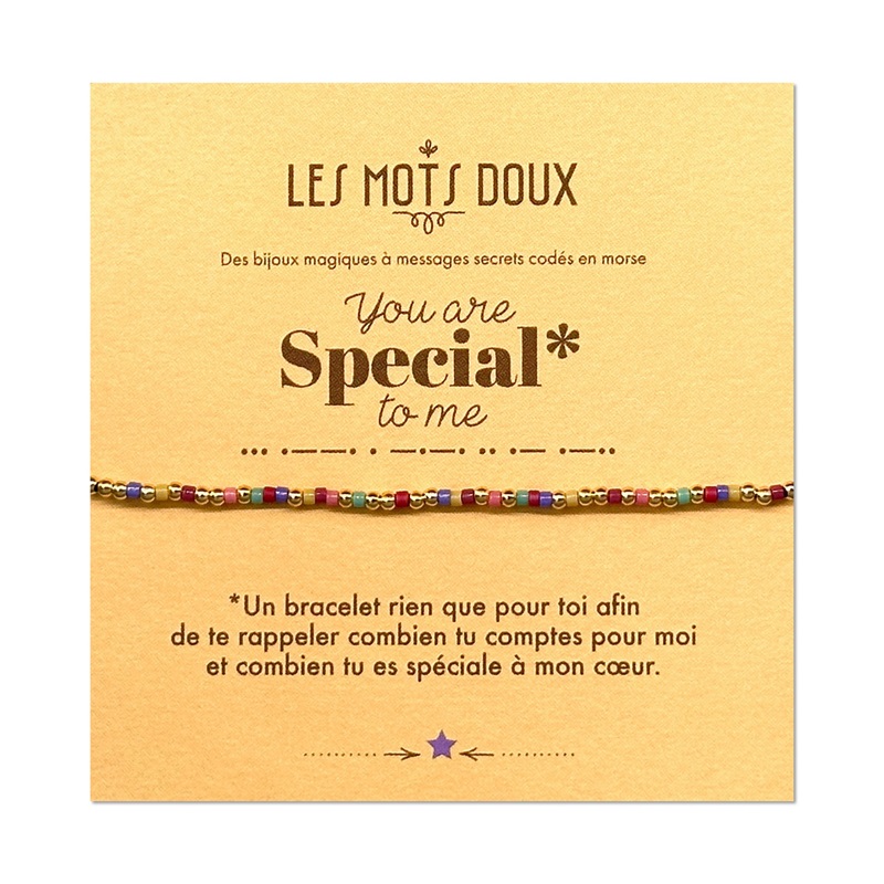 Bracelet LES MOTS DOUX you are special