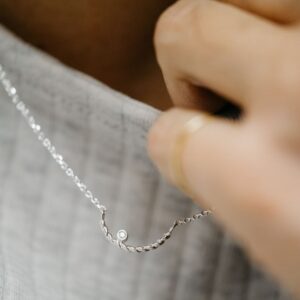 Collier LA FUNAMBULE argent