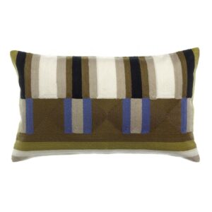 Coussin brodé JASON CEDRE 30*50