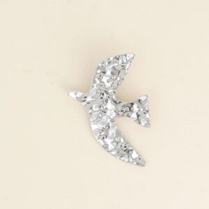 PIN'S OISEAU ARGENT
