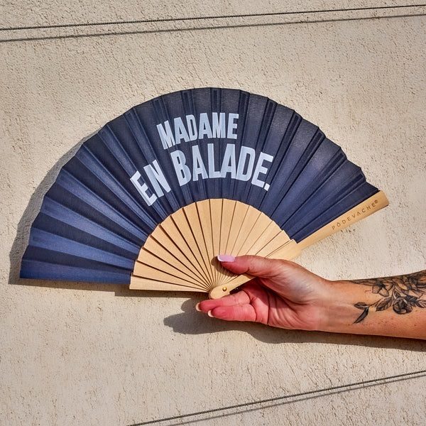 Eventail MADAME EN BALADE