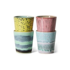 Set de 4 mugs ARTISTIC