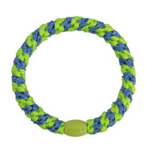 KKNEKKI stripe lime green ocean glitter