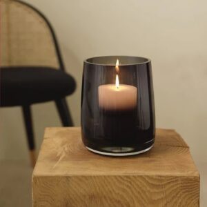Vase/Photophore gris - AJANA