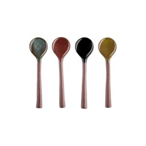 Set de 4 cuillères en céramique BRILLANT