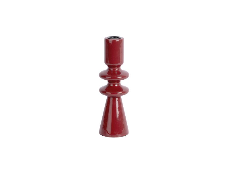 Bougeoir CADIZ L BURGUNDY