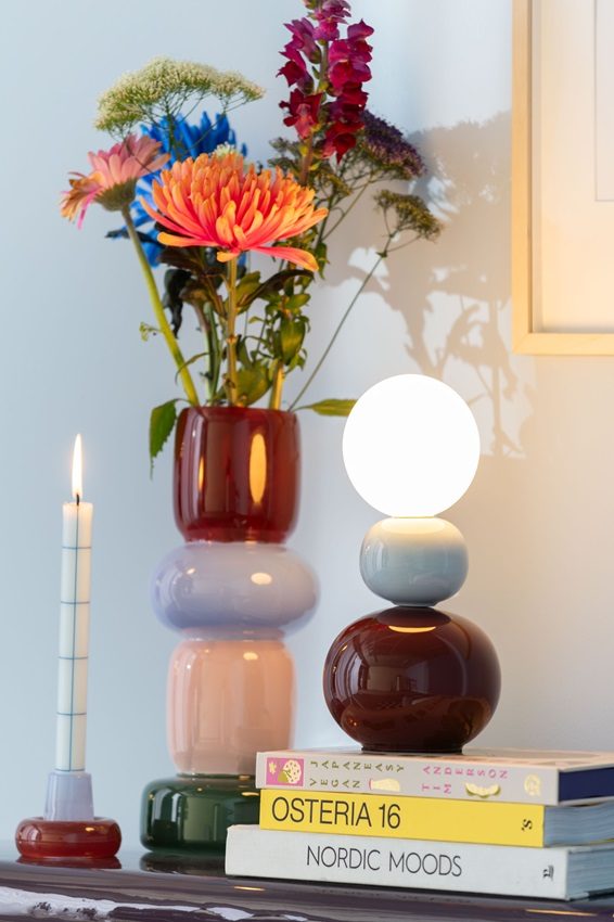 Lampe FIRENZE BURGUNDY