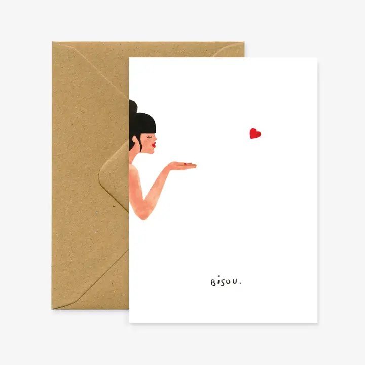 Carte - Bisou
