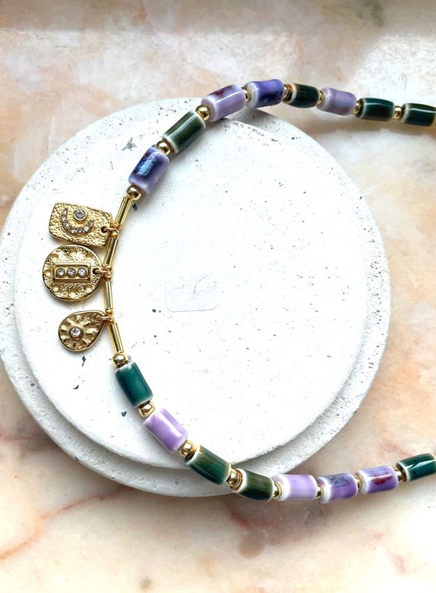 Collier SONGE VERT – Image 2
