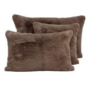 Coussin CHAMONIX CHATAIGNE 40X60