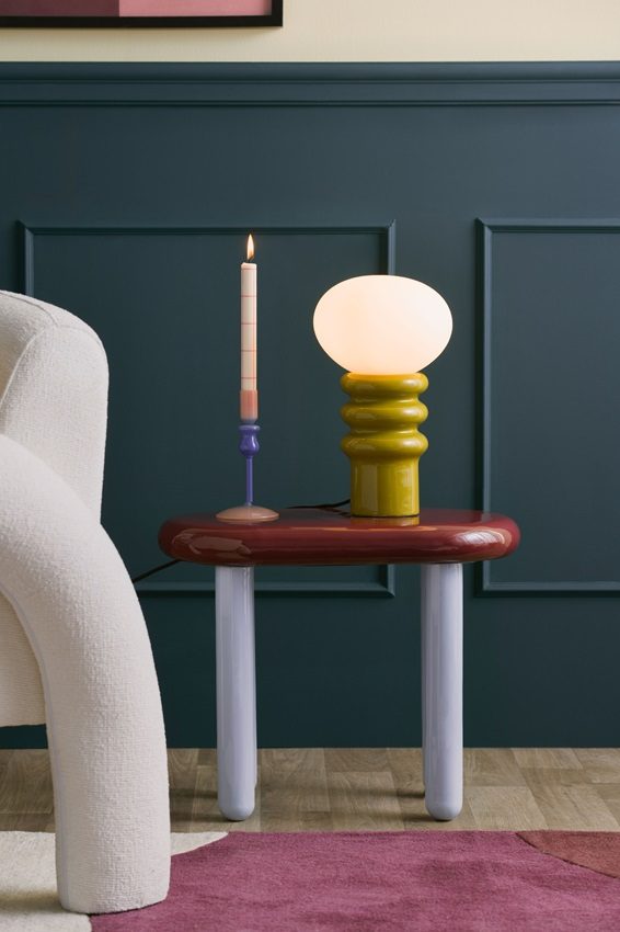 Lampe de table CATANIA VERT OLIVE